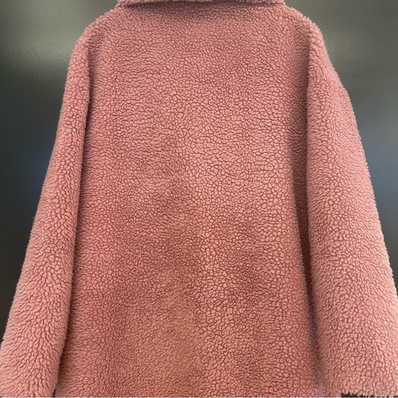 Abercrombie & Fitch • Faux Sherpa Teddy Jacket - Picture 7 of 10